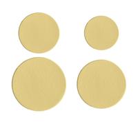 AWJUWHBJ Set professionale rotondo per torta, vassoio di presentazione per dessert, base in cartone circolare, per pasticceria, trasporto torte