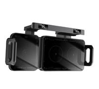 AWJUWHBJ Supporto di ricarica per auto a raffreddamento rapido da 15 W Supporto per telefono regolabile Apri/Chiudi Auto Presa stabile Supporto di ricarica girevole girevole