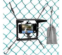 AWJUWHBJ Tennis Game Phone Mount Holder On Fence Phone Phone con ombre per fotocamera sportiva Enduring Phone con