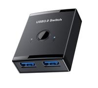 AWJUWHBJ USB Switcher Selettore 1 Computer Condivisione 2 Dispositivi USB USB3.0 Periferiche Switcher Box per Tastiere Scanner Casa