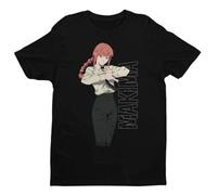 AWMZGMZ00 Anime Makima ChainsawMan Devil T Shirt Size S - 5XL #1 Black XL