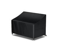 AWNIC Copertura Panca da Giardino a 2 Posti Resistente ai Raggi UV, Resistente allo Strappo Impermeabile Copertura Panca Esterno Telo Oxford 134x70x60/88cm