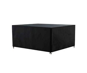 AWNIC Copertura per mobili da giardino extra large, impermeabile, 250 x 210 x 71 cm, set di mobili da giardino, per divano da esterno, set di mobili da tavolo, 420D Oxford