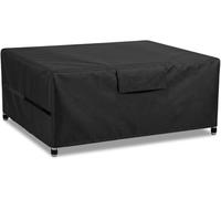 AWNIC Copertura Tavolo Esterno Impermeabile, Resistente ai Raggi UV Resistente allo Strappo Copertura per Mobili da Giardino, Telo Oxford Telo Copri Tavolo Esterno 200x135x75cm
