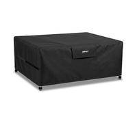 AWNIC Copertura Tavolo Esterno Impermeabile, Resistente ai Raggi UV Resistente allo Strappo Copertura per Mobili da Giardino, Telo Oxford Telo Copri Tavolo Esterno 130x130x75cm