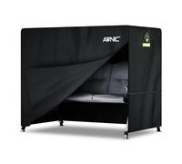 AWNIC Copertura per dondolo da giardino Impermeabile Antivento Resistente 420D Oxford 210x125x171 cm