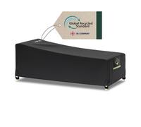 AWNIC Copri Sdraio da Giardino con Prese D'aria Resistente allo Strappo, Copertura Sdraio da Esternoo, Copri Lettino da Mare Impermeabile Anti UV, 420D Poliestere Telo per Sdraio 201x75x40/70cm