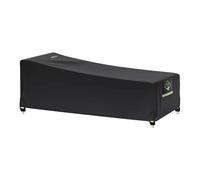 AWNIC Copri Sdraio da Giardino con Prese D'aria Resistente allo Strappo, Copertura Sdraio da Esternoo, Copri Lettino da Mare Impermeabile Anti UV, 420D Poliestere Telo per Sdraio 201x75x40/70cm