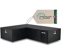 AWNIC Telo Copridivano Esterno, Telo Arredo Divano da Giardino 1 Posti 2 Posti 3 Posti Impermeabile Resistente allo Strappo (420D Poliestere, 215(Sinistra) x270(Destra) x85x71cm)