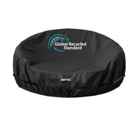 Awnic Telo protettivo impermeabile per isola solare, resistente alle intemperie, rotondo, protezione dell'isola solare, tessuto Oxford 420D (diametro 230 x 90/48 cm)