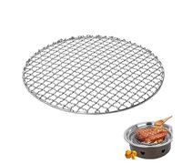 AwnsIMfreien Rete per Barbecue, Rete Metallica per Barbecue Griglia per Rotonda in Acciaio Inossidabile da 12, 99 Pollici per per Uso Alimentare Lucida Lavabile Antiruggine Griglia di raffre