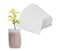 AwnsIMfreien Sacchetti per piantine, Sacchetti per coltivazioni di Piante per vivai in Tessuto Non Tessuto Piantine in per Forniture da Giardino 600 Pezzi, Vivaio Non