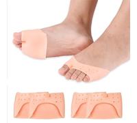 AWOGIPD 2 Paia Protezione punta divisa, Salvapunte in Silicone Gel per Scarpe Ballet Danza Classica, Salvapunte in Silicone Piede Suggerimento Manicotto Per Proteggere Piedi