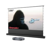 AWOL VISION Aetherion Max + Schermo a terra ALR da 100 pollici - Proiettore ultra corta distanza laser RGB triplo per home theatre e gaming, 4K UHD HDR10+, Dolby Vision e Atmos