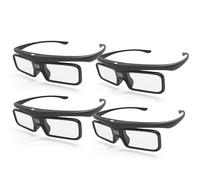 AWOL VISION DLP Link 3D Glasses, occhiali ricaricabili con otturatore attivo compatibili con AWOL VISION LTV-2500, LTV-3500, Vanish TV e altri proiettori DLP-Link 3D (DG-004)
