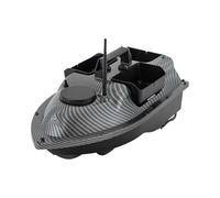 awolsrgiop Barca da pesca con GPS e 16 posizioni, barca da pesca RC con 3 scatole, 2 kg, portata 500 m, autonomia 90 minuti, 52 W, colore grigio