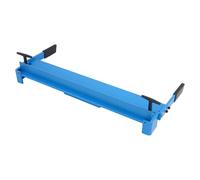 awolsrgiop Macchina piegatrice manuale 630 mm max. 120° angolo di piegatura 1000 mm, lavorazione lamiera per officina, lavorazione dei metalli, blu