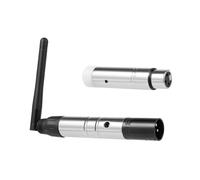 awolsrgiop Sistema wireless DMX512, 1 trasmettitore e 7 ricevitori, portata 2,4 GHz 400 m, 7 canali ID, trasmissione in tempo reale per illuminazione a LED, Moving Heads, DJ Party