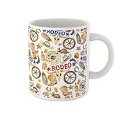 Awowee Tazza da caffè Western Rodeo Acquerello Arizona Campagna Cowgirl American Armadillo Beer 325 ml tazza da tè in ceramica miglior regalo o souvenir per familiari, amici e colleghi