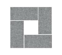 AWP 65 | Elementi fonoassorbenti per pareti | Grigio screziato - Accessori Grigio Screziato 65 x 25 cm