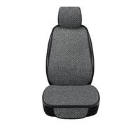 Awqmx Coprisedili Auto Accessori Per Auto Interni Lino Lino Coprisedile Estivo Per Auto Protezione Per Schienale Sedile Anteriore Auto Cuscino Di(1 seat front beige)