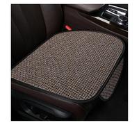 Awqmx Coprisedili Auto Accessori Per Auto Interni Lino Lino Coprisedile Estivo Per Auto Protezione Per Schienale Sedile Anteriore Auto Cuscino Di(1 front pad coffee)