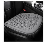 Awqmx Coprisedili Auto Coprisedile Per Auto In Tessuto Traspirante Concavo Convesso Per Massaggio Ai Fianchi Cuscino Per Sedile Auto Generico Con Schienale(Gray square pad)