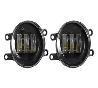 Awqmx Fendinebbia Auto Per Toyota Per Hilux Per Revo Per Rocco Per Pick Per UP Per SR5 2015-2019 Lente In Vetro LED Fendinebbia Montaggio DRL 2 Pezzi(Type 2 White)