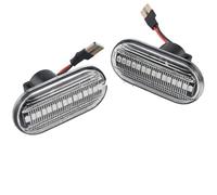 Awqmx Indicatori Retrovisori Per Clio 1 2 KANGOO MEGANE Per ESPACE Per TWINGO MASTER Led Dinamico Si Marker Indicatore Di Direzione Auto-styling(Smoked black)