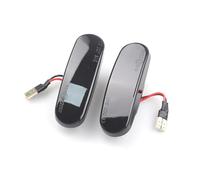 Awqmx Indicatori Retrovisori Per Fiat Per Abarth Punto Fiorino Gran Multipla Stilo Multi 51717793 Indicatore Laterale Luce Dinamica Indicatore Lampeggiante Ricambi(Dynamic Smoked)