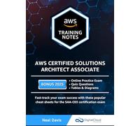 Neal Davis AWS Certified Solutions Architect Associate Training Note (Tascabile)