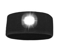 AWSOLAR Fascia Frontale LED con Luce, Fascia Frontale LED Morbida e Riscaldante con Funzione di Ricarica USB Regali Divertenti per Papà, Mamma, Fidanzata, Nonno, Nonna