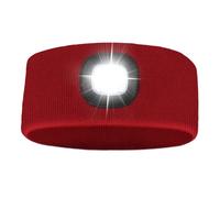 AWSOLAR Fascia Frontale LED con Luce, Fascia Frontale LED Morbida e Riscaldante con Funzione di Ricarica USB Regali Divertenti per Papà, Mamma, Fidanzata, Nonno, Nonna