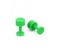 AWSPLASTIC Ventosa Levabolli Professionale Storm TABS Dead Center 11 mm PDR Estrattore Rimozione Amaccature Senza Verniciatura per Grandine Gibolli - (Verde, Confezione 5 Pezzi)