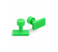 AWSPLASTIC Ventosa Levabolli Storm TABS 13X26 mm PDR Estrattore Rimozione Amaccature Senza Verniciatura per Grandine Gibolli - (Verde, Confezione 5 Pezzi)