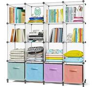 AWTATOS ULPZ016 Armadio con 16 cubi, scaffali portaoggetti