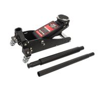 AWTOOLS Cric Idraulico Ribassato 1,5T Doppio Pistone 80-355 mm
