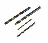 AWTOOLS PUNTE DA TRAPANO IN METALLO HSS M2 PREMIUM 12,5 mm 5 pezzi.
