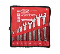 AWTOOLS Set chiavi combinate 8 pz 6mm-19mm AW39812