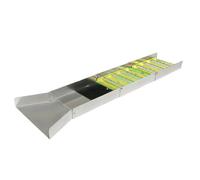 Awwertse Chiuso per Miniere D' In Scatola di Alluminio Pieghevole Portatile - per Setacciatura e Prospezione