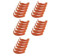 Awwertse Fascia Antisudore per Elmetto Protettivo - Fodera Antisudore Riutilizzabile per Elmetto Protettivo In Cotone Lavabile Autoadesiva per Elmetto Protettivo 30 Pezzi