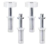 Awwertse Kit di Riparazione Della Porta A Due Volte: Guida A Rulli Superiore, Perno, Hardware A Molla, A