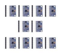 Awwertse Modulo Sensore Accelerometro Giroscopio MPU6500 da 10 Pezzi Modulo Sensore -6500 A 6 Protocollo di Comunicazione IIC