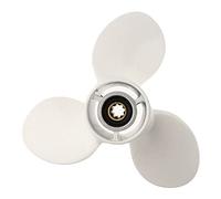 Awwertse per 9.9Hp 15Hp 9 1/4 X10 Barca Un Vite nel Lega di Alluminio 3 Lame 8 Spline Motore Marino Parte 63V-45952-10-EL