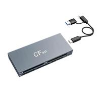 Awwertse Per CFAST 2.0 USB C 6 in 1 Lettore di Schede Supporta Leggi Simultanei per Le Schede CFAST/MS/SD TF/XD