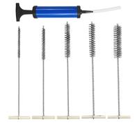 Awwertse Set di 6 Spazzole per Scovolini da 8/12/16/20/25 Mm, per Fori da Trapano, Piccola In Acciaio Inossidabile per la Pulizia '