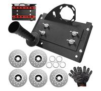 Awwertse Strumento per Smussare Piastrelle A 45 Gradi con Supporto Regolabile per Tagliatoia