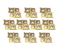 AWWVRLMM Cerniera, Cerniere, Hardware, 47 mm x 45 4 for Schermo Pieghevole a Doppia Azione in Stile Antico Tono Rame 5 Pezzi / 8 10