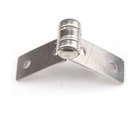 AWWVRLMM Cerniere di Testa, Cerniera della Porta, Chiusure a Scatto, 1Pc Acciaio Inossidabile Niente for Telaio Piega Cornice Balcone for Finestra Parti Resistere alla crepa Hardware essori