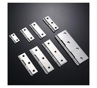 AWWVRLMM Cerniere di Testa, Cerniere for Porte, Chiusure a Scatto, 5 Pezzi 1/1,5/2/2,5/3 Pollici Mini Cerniera Piatta Porte for armadi in Acciaio Inossidabile for finestre Hardware essori